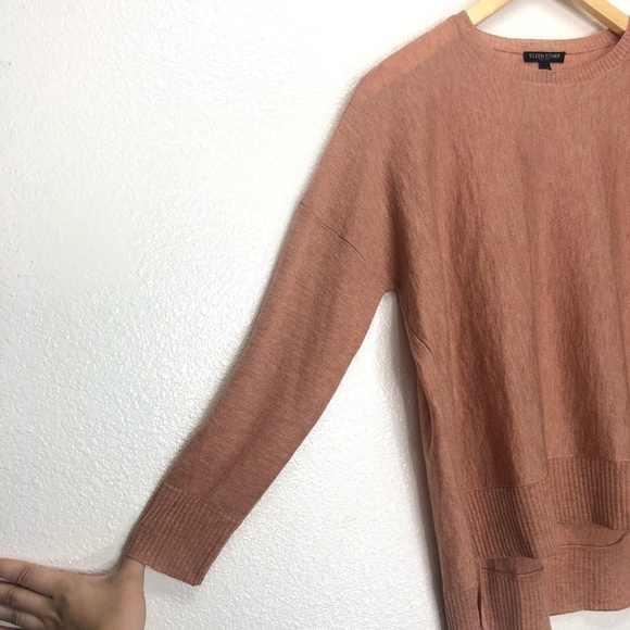 PETITE Eileen Fisher Wool and Alpaca Sweater - Picture 4 of 7